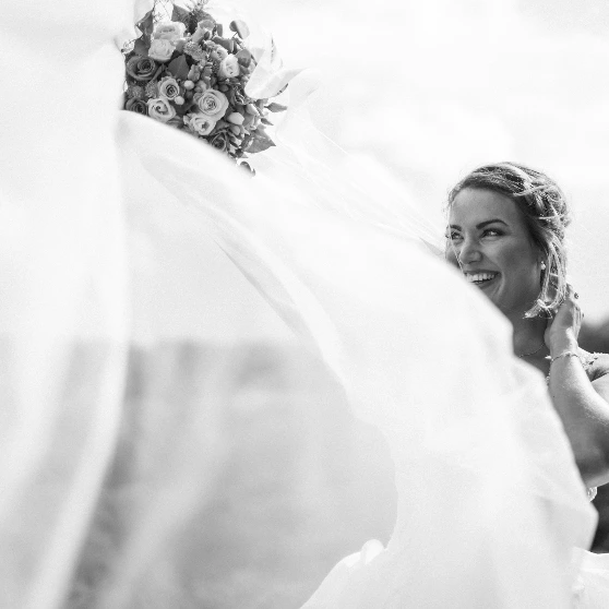 Voile de mariée : quelle longueur choisir avec votre robe et votre traîne ?