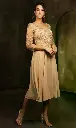 MQ2108 - Tea-Length Illusion V-Neck Dress christianeboutique (3).webp
