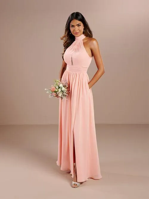 Robe de cocktail en mousseline - 22190