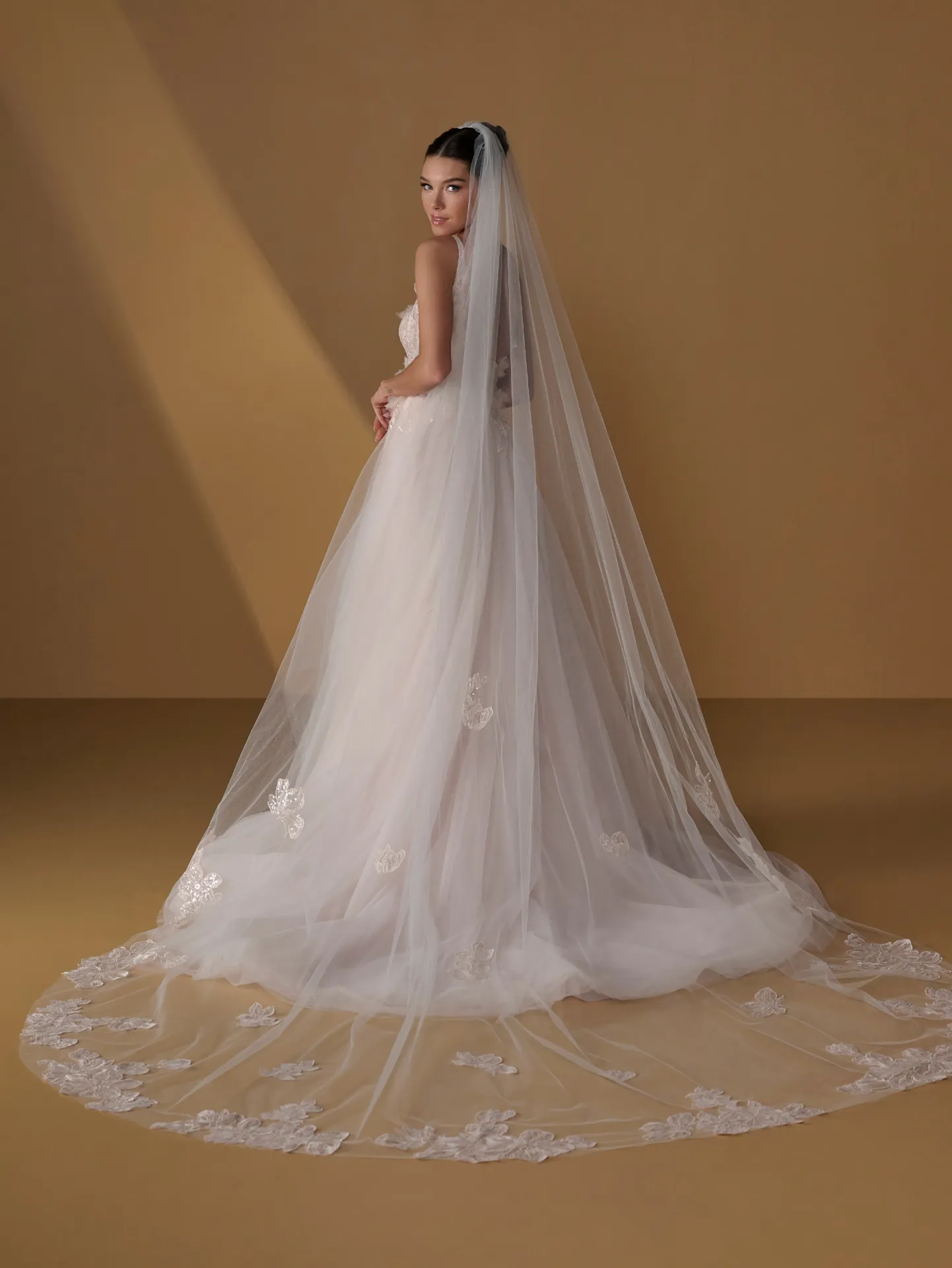 Voile cathédrale en dentelle – 30212