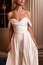 Robe longue ivoire pour mariage civil