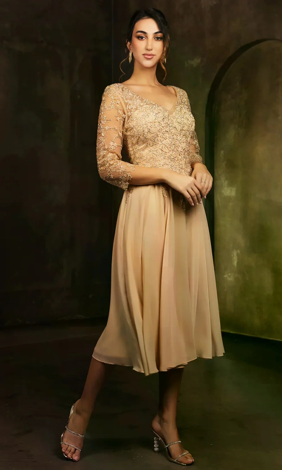 Robe courte mère de la mariée — MQ2108